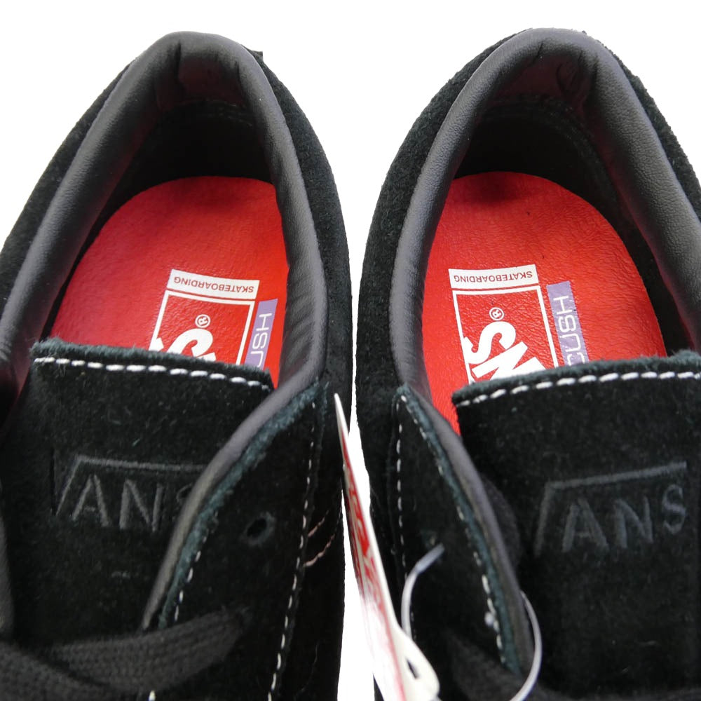 Supreme シュプリーム VANS バンズ 24SS VN000MQ8CJK x VANS SKATE SID S Fuck Em バンズ スケート シド ローカット スエード スニーカー ブラック系 26.0cm【極上美品】【中古】