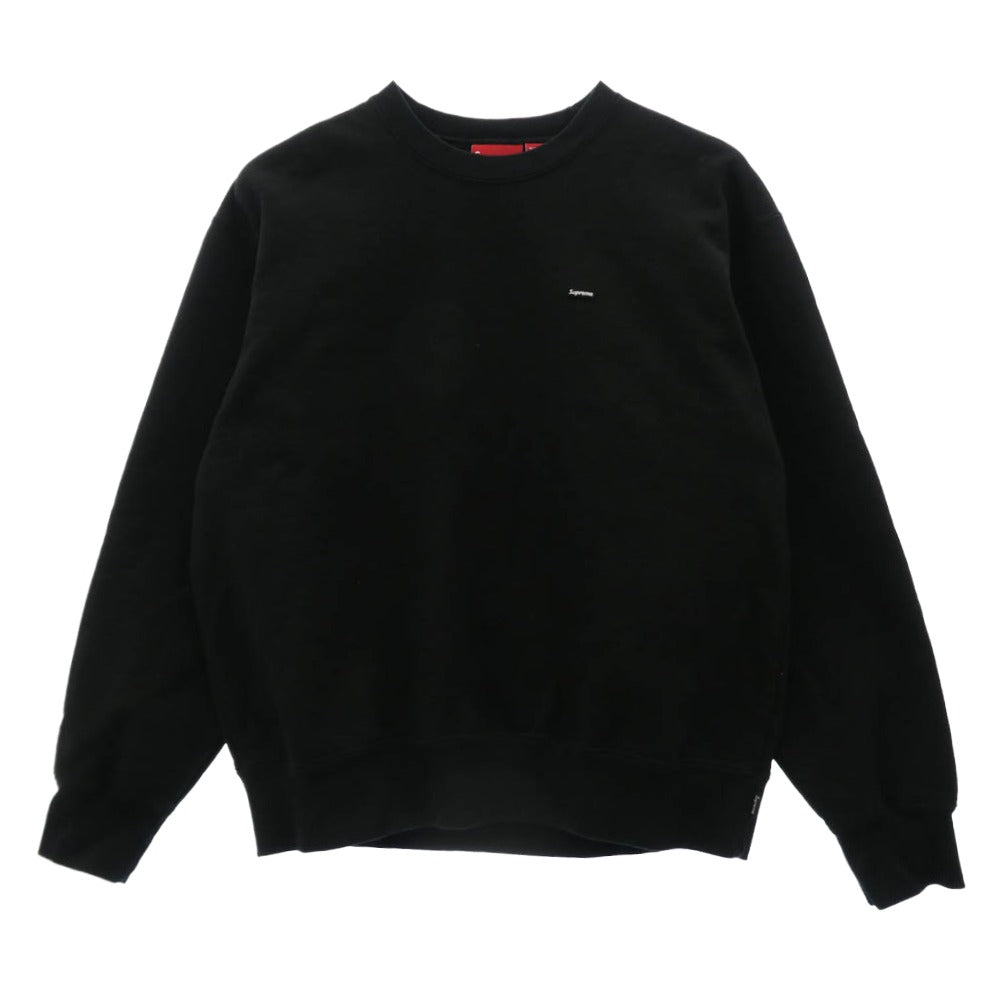 Supreme シュプリーム 23AW Small Box Crewneck スモールボックス クルーネック スウェット トレーナー ブラック系 M【中古】