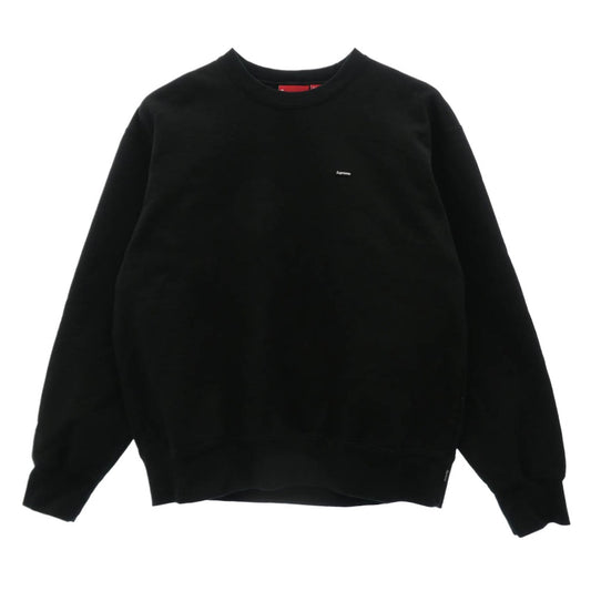 Supreme シュプリーム 23AW Small Box Crewneck スモールボックス クルーネック スウェット トレーナー ブラック系 M【中古】