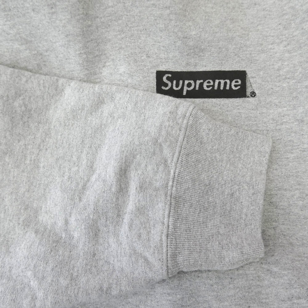 Supreme シュプリーム 23SS Fiend Hooded Sweatshirt フィーンド フーデッド スウェットシャツ フーディー パーカー グレー系 M【美品】【中古】