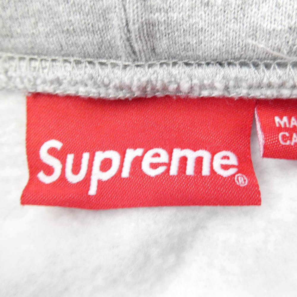 Supreme シュプリーム 23SS Fiend Hooded Sweatshirt フィーンド フーデッド スウェットシャツ フーディー パーカー グレー系 M【美品】【中古】