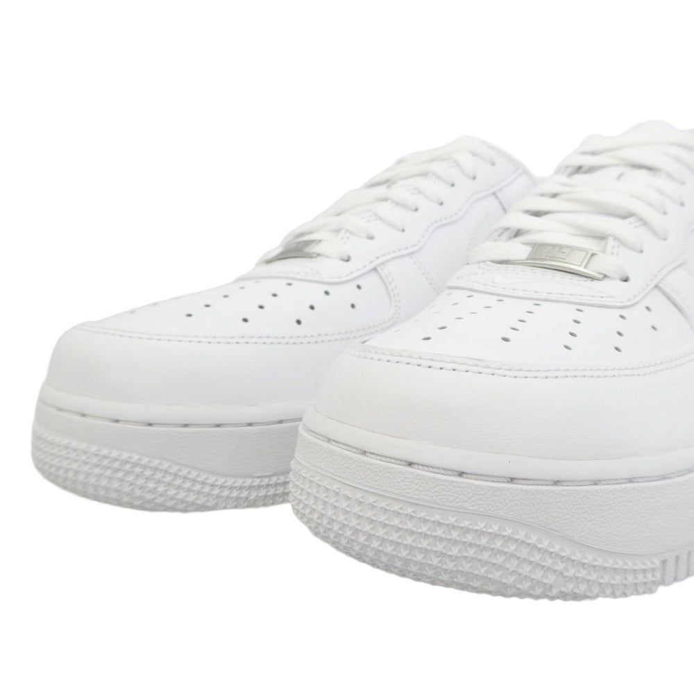 Supreme シュプリーム NIKE ナイキ CU9225-100 x Nike ナイキ シカゴオープン記念ステッカー付属 Air Force 1 Low AF1 エアフォース1 ロー スニーカー ホワイト系 27.5cm【極上美品】【中古】
