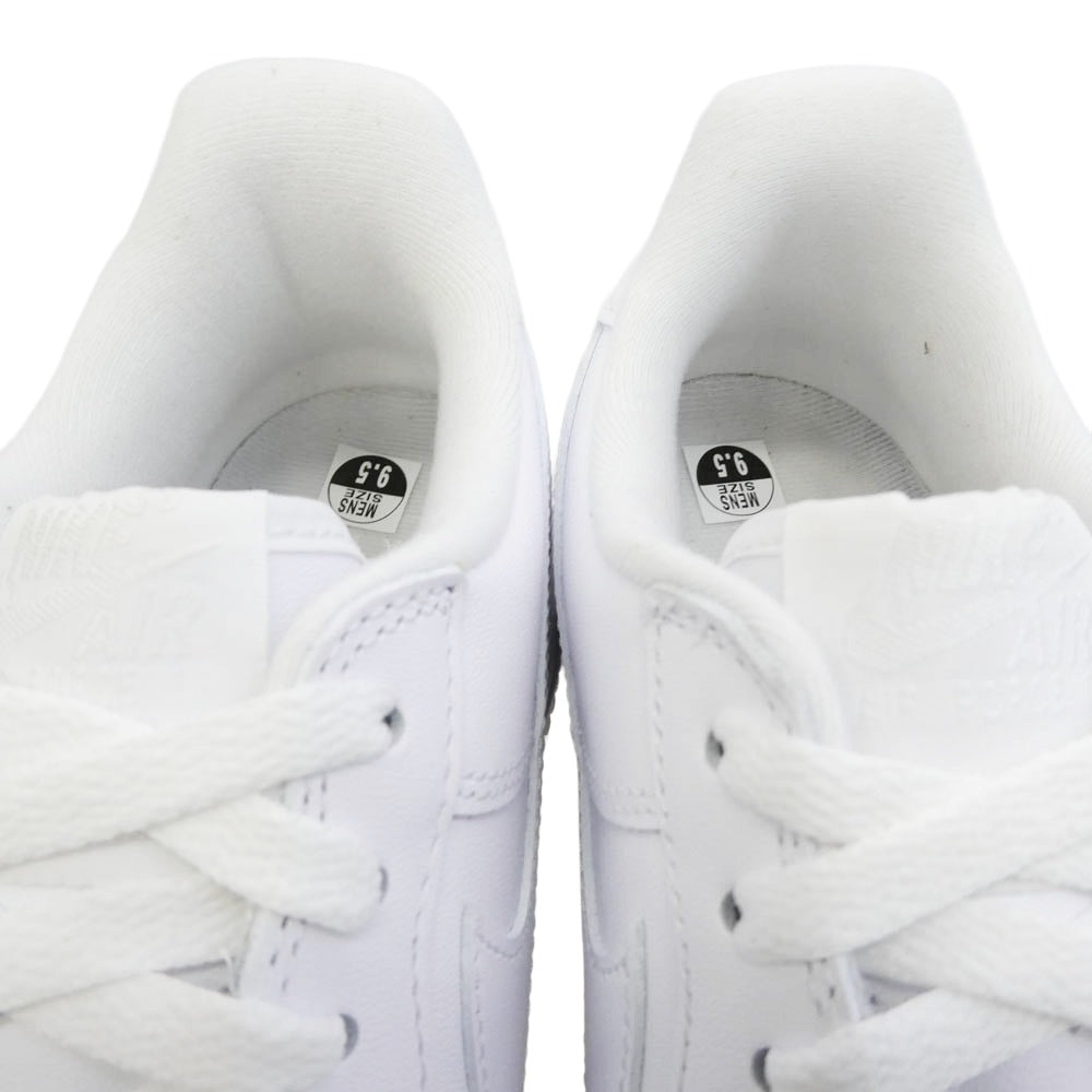 Supreme シュプリーム NIKE ナイキ CU9225-100 x Nike ナイキ シカゴオープン記念ステッカー付属 Air Force 1 Low AF1 エアフォース1 ロー スニーカー ホワイト系 27.5cm【極上美品】【中古】