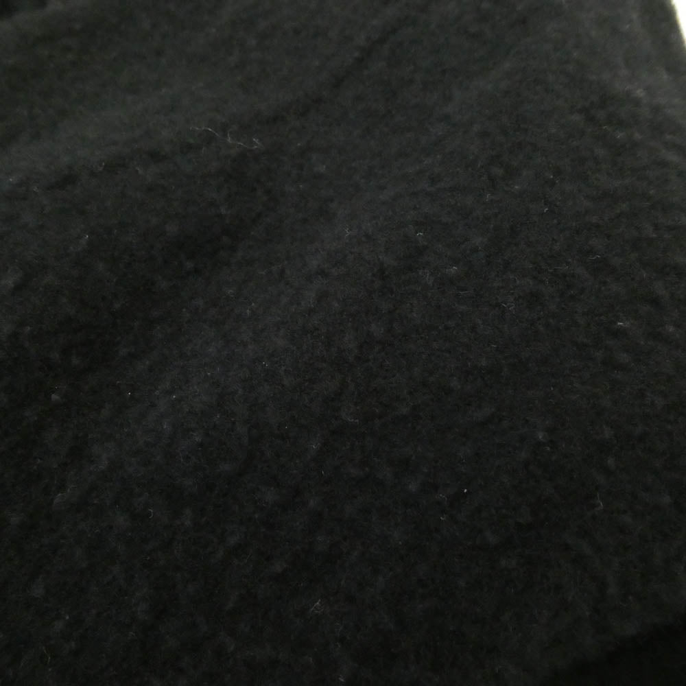COMOLI コモリ 24AW A03-01014 縮絨ウール ジップショートジャケット ブルゾン ブラック系 2【中古】