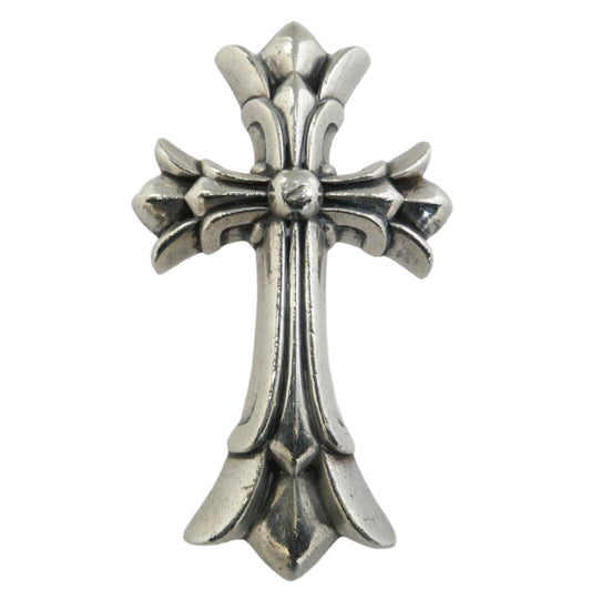 CHROME HEARTS クロムハーツ（原本無） DBL CH CRS LRG ラージ ダブルCHクロス ペンダントトップ シルバー系【中古】