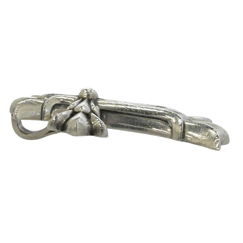 CHROME HEARTS クロムハーツ（原本無） DBL CH CRS LRG ラージ ダブルCHクロス ペンダントトップ シルバー系【中古】