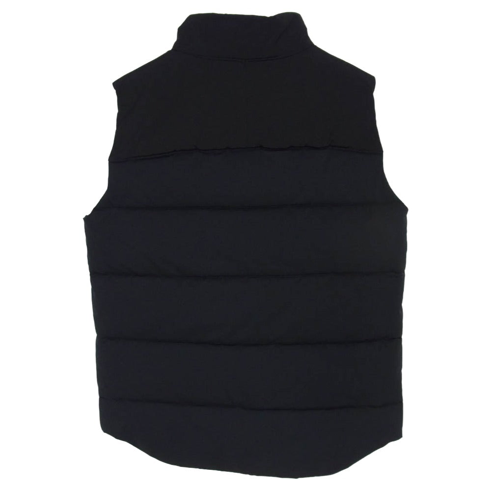 uniform experiment ユニフォームエクスペリメント 19AW UE-192018 PADDED VEST ロゴプリント パデッド 中綿 ベスト ブラック系 2【中古】