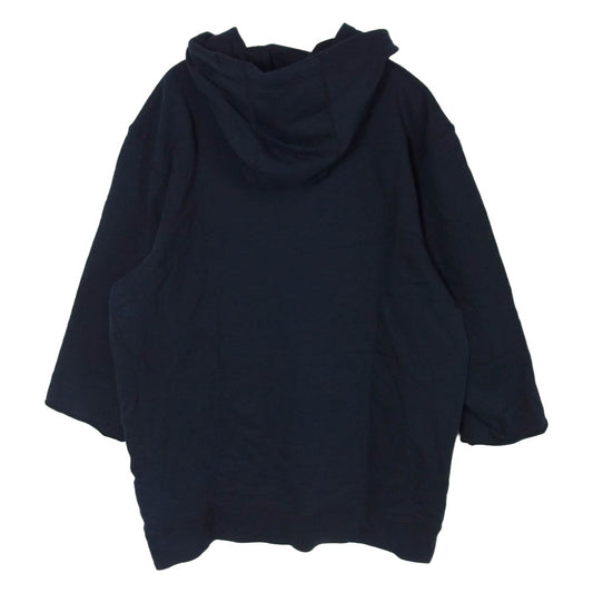 F.C.R.B. エフシーアールビー 396346-010 7分袖 カットオフ スウェット パーカー ダークネイビー系 L【中古】