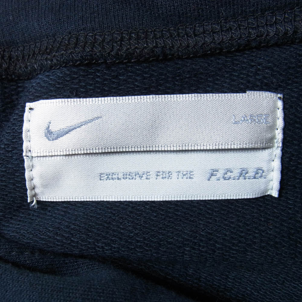 F.C.R.B. エフシーアールビー 396346-010 7分袖 カットオフ スウェット パーカー ダークネイビー系 L【中古】