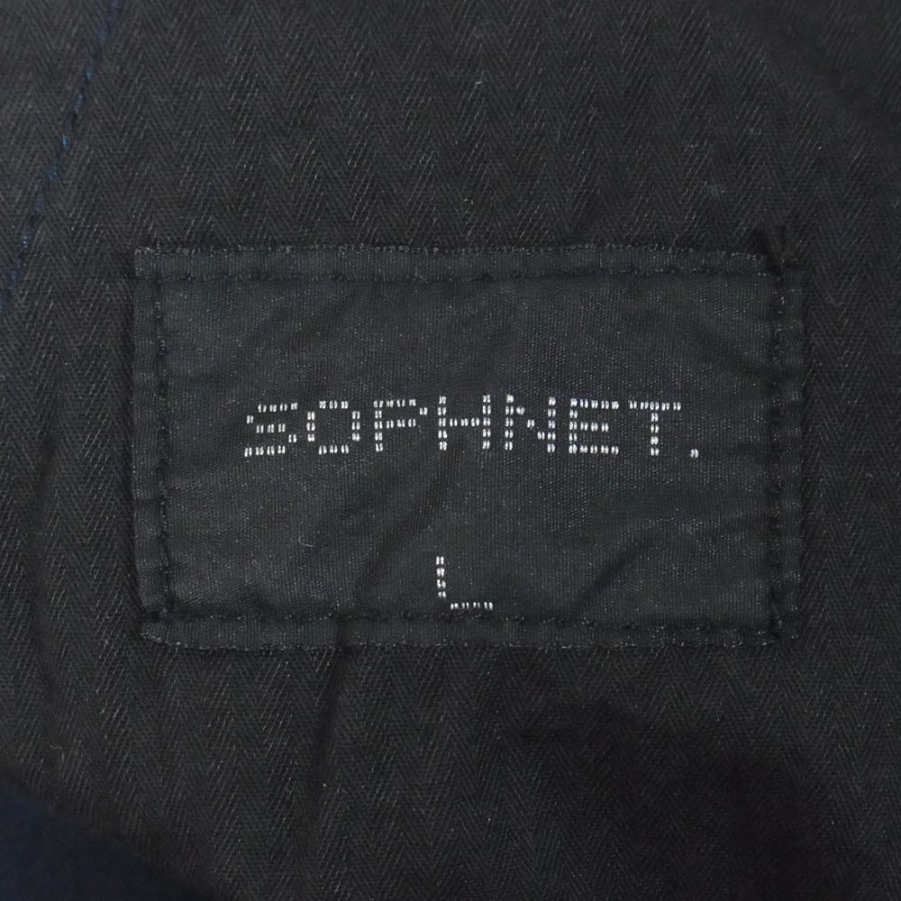 SOPHNET. ソフネット パラシュート ミリタリー パンツ ネイビー系 L【中古】