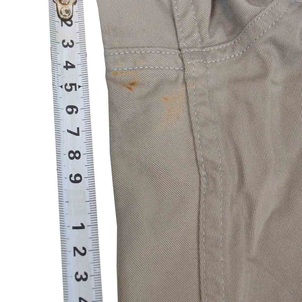 VISVIM ビズビム 5ポケット ボタンフライ チノパンツ グレー系 L【中古】
