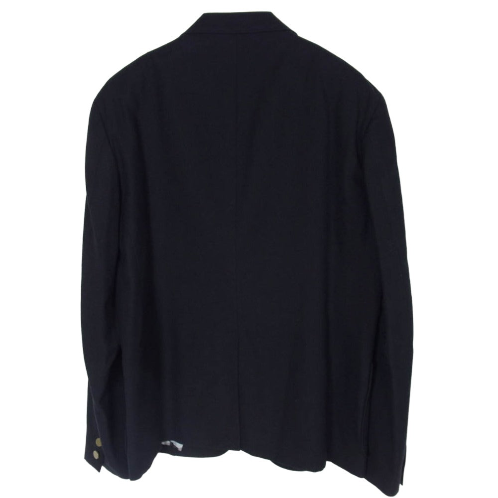 BEDWIN & THE HEARTBREAKERS ベドウィンアンドザハートブレイカーズ 14AW 14AB5335 2B WOOL BLAZER JKT MICHAEL マイケル 2B ウール ブレザー ジャケットマイケル ネイビー系 3【美品】【中古】