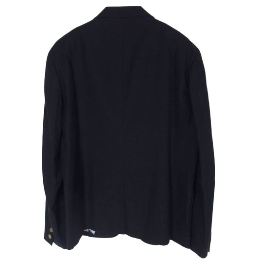 BEDWIN & THE HEARTBREAKERS ベドウィンアンドザハートブレイカーズ 14AW 14AB5335 2B WOOL BLAZER JKT MICHAEL マイケル 2B ウール ブレザー ジャケットマイケル ネイビー系 3【美品】【中古】