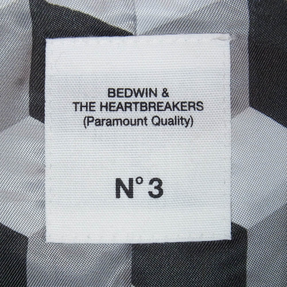 BEDWIN & THE HEARTBREAKERS ベドウィンアンドザハートブレイカーズ 14AW 14AB5335 2B WOOL BLAZER JKT MICHAEL マイケル 2B ウール ブレザー ジャケットマイケル ネイビー系 3【美品】【中古】