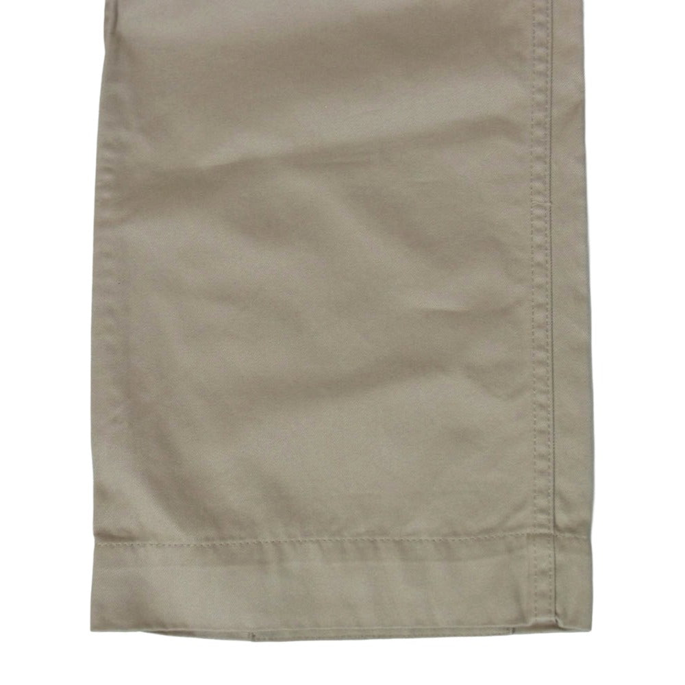 VISVIM ビズビム サスペンダーボタン チノパンツ ベージュ系 M【中古】