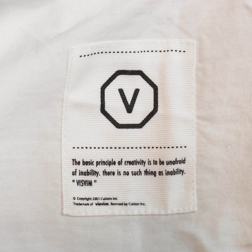 VISVIM ビズビム サスペンダーボタン チノパンツ ベージュ系 M【中古】