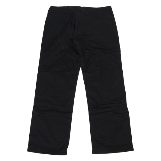 VISVIM ビズビム 5ポケット ボタンフライ チノパンツ ブラック ブラック系 L【中古】