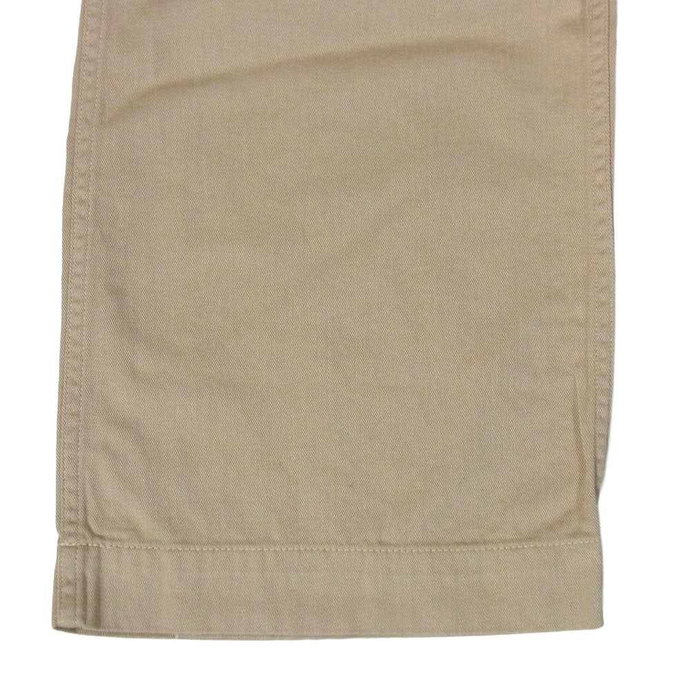 VISVIM ビズビム 5ポケット ボタンフライ チノパンツ ベージュ系 M【中古】