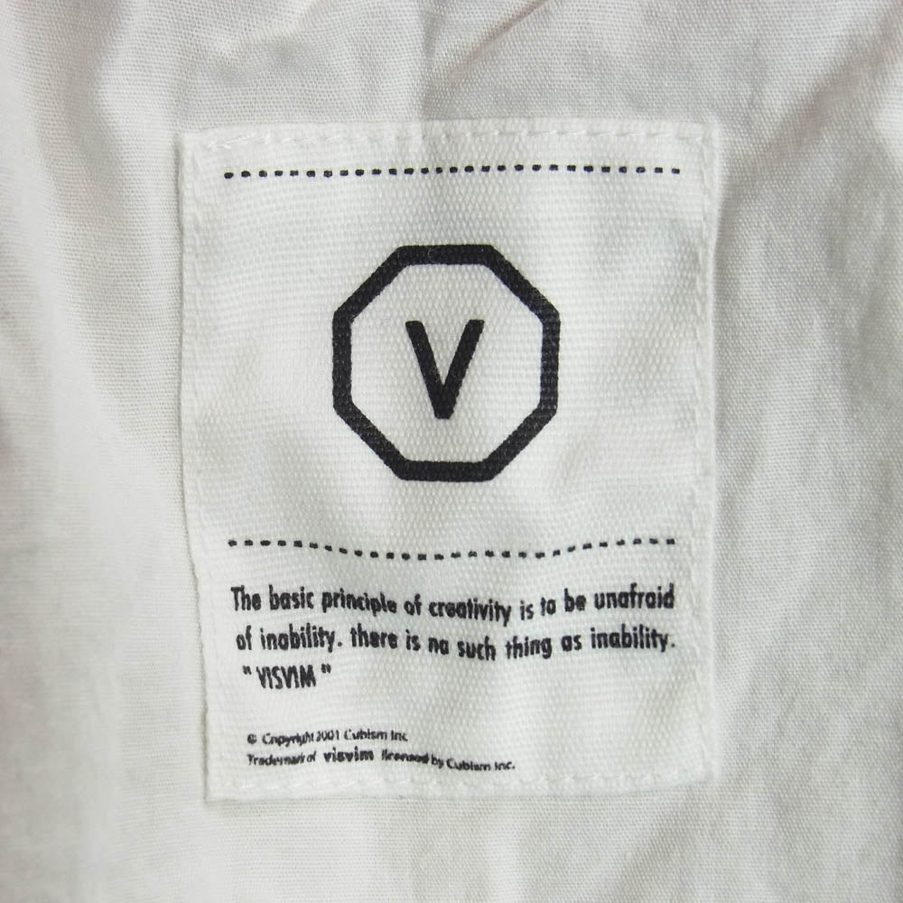 VISVIM ビズビム 5ポケット ボタンフライ チノパンツ ベージュ系 M【中古】