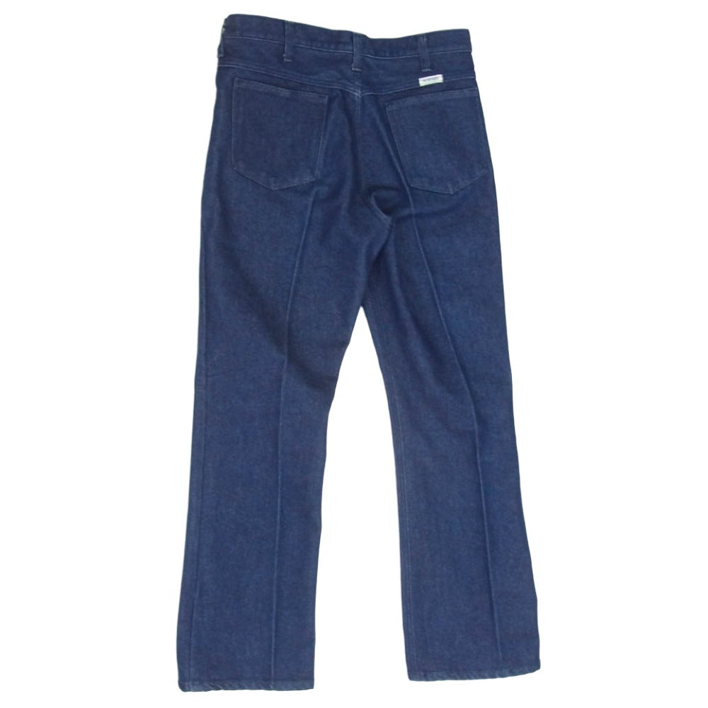 Wrangler ラングラー wi1141 WRANCHER ランチャー フレアー ドレス デニム パンツ インディゴブルー系 M【中古】