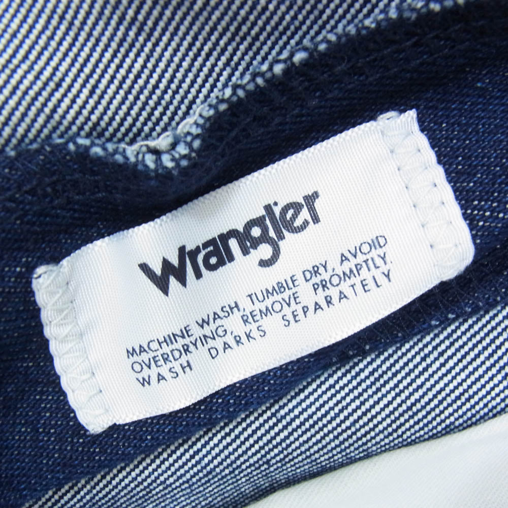 Wrangler ラングラー wi1141 WRANCHER ランチャー フレアー ドレス デニム パンツ インディゴブルー系 M【中古】