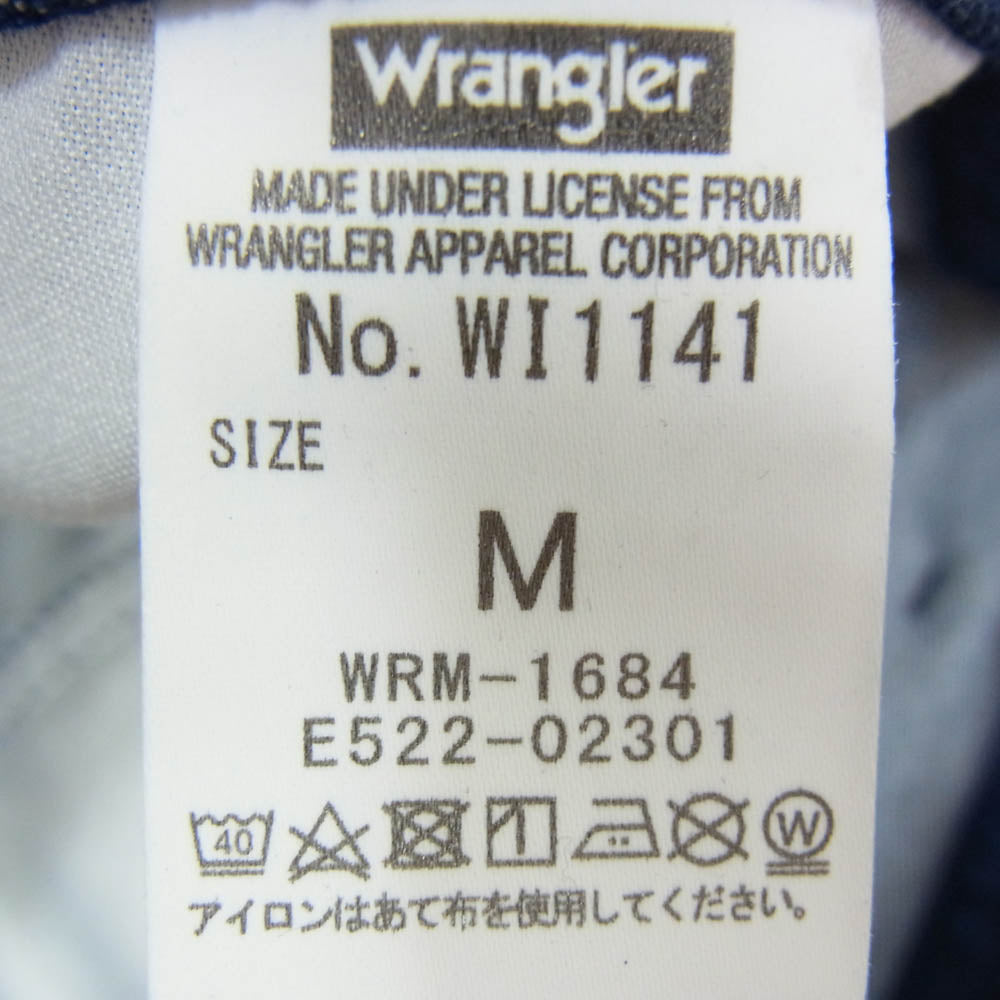 Wrangler ラングラー wi1141 WRANCHER ランチャー フレアー ドレス デニム パンツ インディゴブルー系 M【中古】