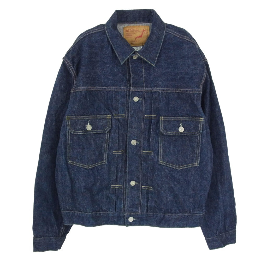 orSlow オアスロウ Lot 6002 2nd セカンドタイプ Gジャン デニムジャケット インディゴブルー系 L【中古】