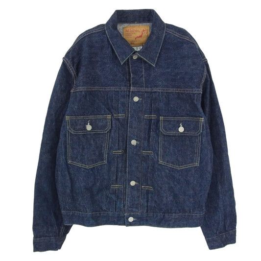 orSlow オアスロウ Lot 6002 2nd セカンドタイプ Gジャン デニムジャケット インディゴブルー系 L【中古】