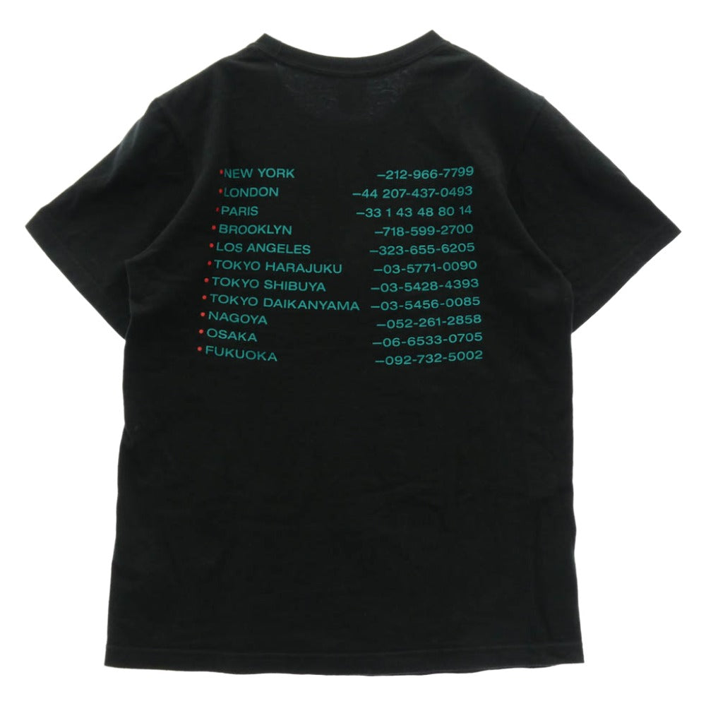 Supreme シュプリーム 21SS New Shit Tee ニュー シット クルーネック 半袖 Tシャツ カットソー ブラック系 S【中古】