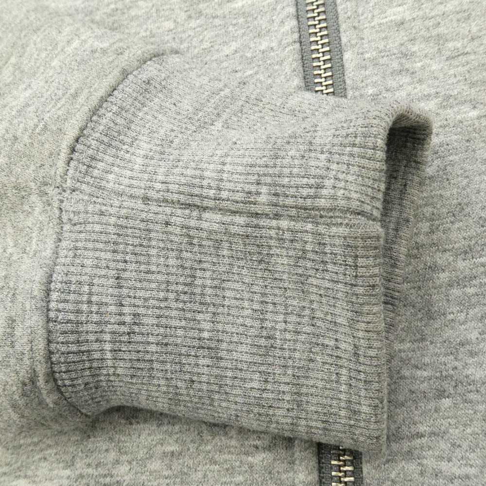 THE NORTH FACE ノースフェイス NT62336 Bomber Sweat 刺繍ロゴ ボンバー スウェット ジャケット グレー系 M【中古】