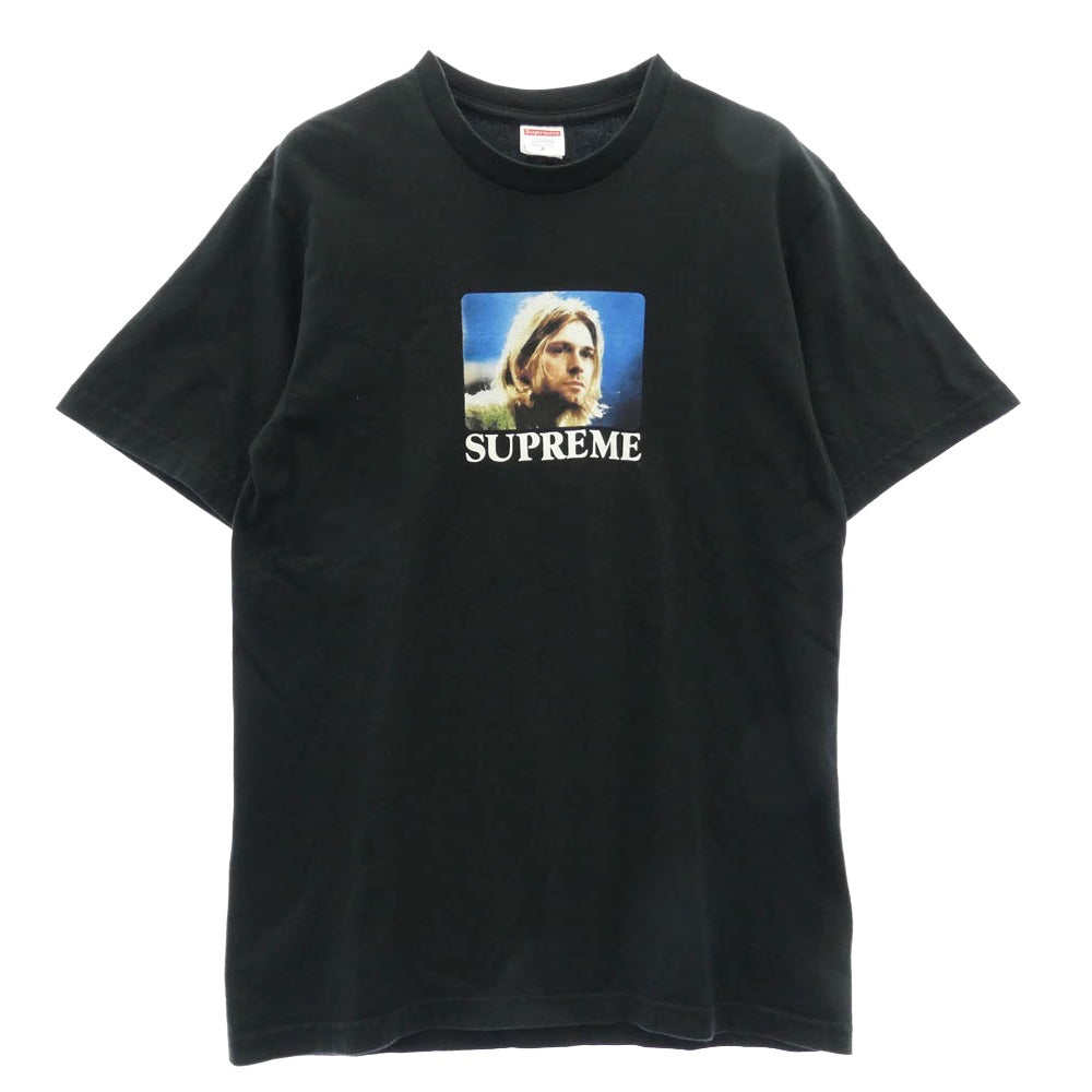 Supreme シュプリーム 23SS Kurt Cobain Tee カート コバーン プリント 半袖 Tシャツ ブラック系 S【中古】