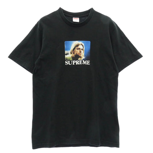 Supreme シュプリーム 23SS Kurt Cobain Tee カート コバーン プリント 半袖 Tシャツ ブラック系 S【中古】