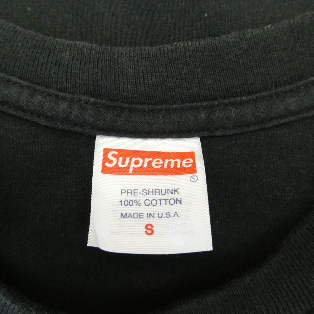 Supreme シュプリーム 23SS Kurt Cobain Tee カート コバーン プリント 半袖 Tシャツ ブラック系 S【中古】