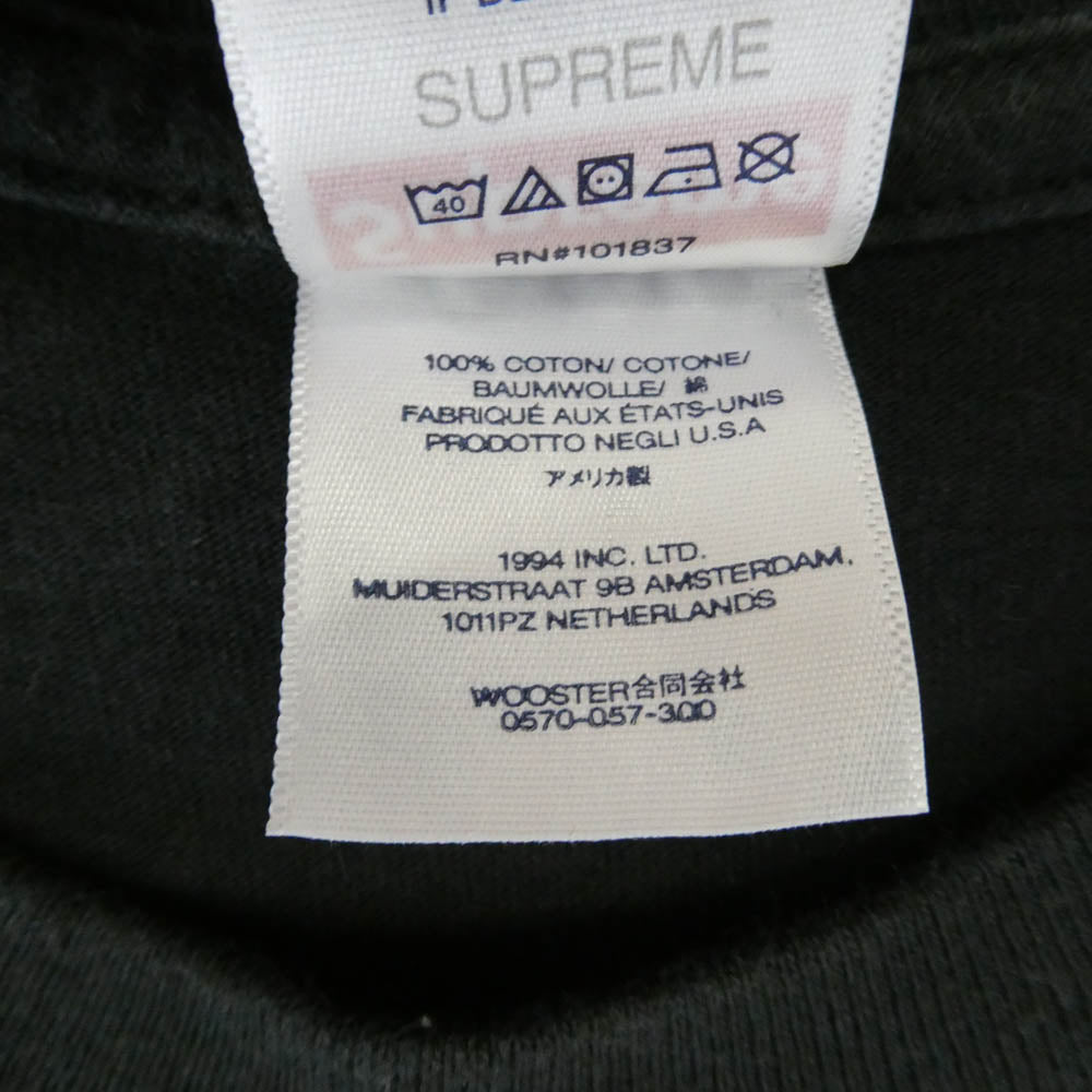 Supreme シュプリーム 23SS Kurt Cobain Tee カート コバーン プリント 半袖 Tシャツ ブラック系 S【中古】