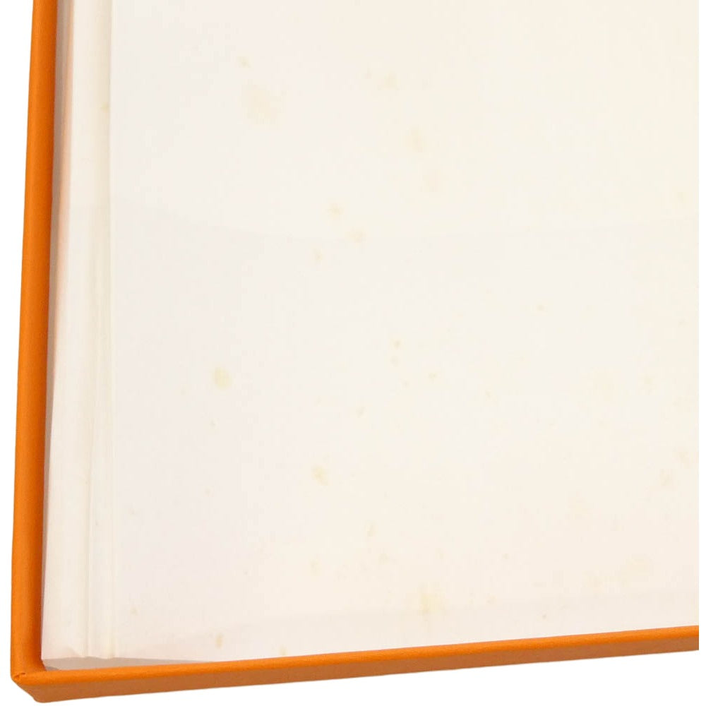 HERMES エルメス 102192M03 AVALON アヴァロン ロゴ ハンドタオル フェイスタオル ホワイト系 ライトブルー系 34×34cm【中古】
