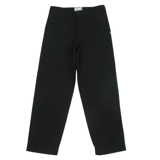 WTAPS ダブルタップス 23SS 231BRDT-PTM06 TROUSERS CTPL. TWILL トラウザー コットン ツイル パンツ ブラック系 01【中古】