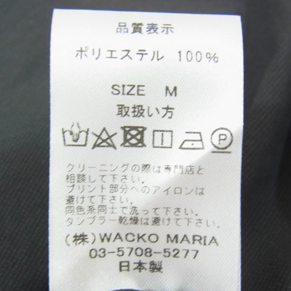 WACKO MARIA ワコマリア NANGA ナンガ 25SS NANGA COMFY SHORTS ナンガ コンフィー ショーツ リフレクティブ ロゴプリント ブラック系 M【中古】