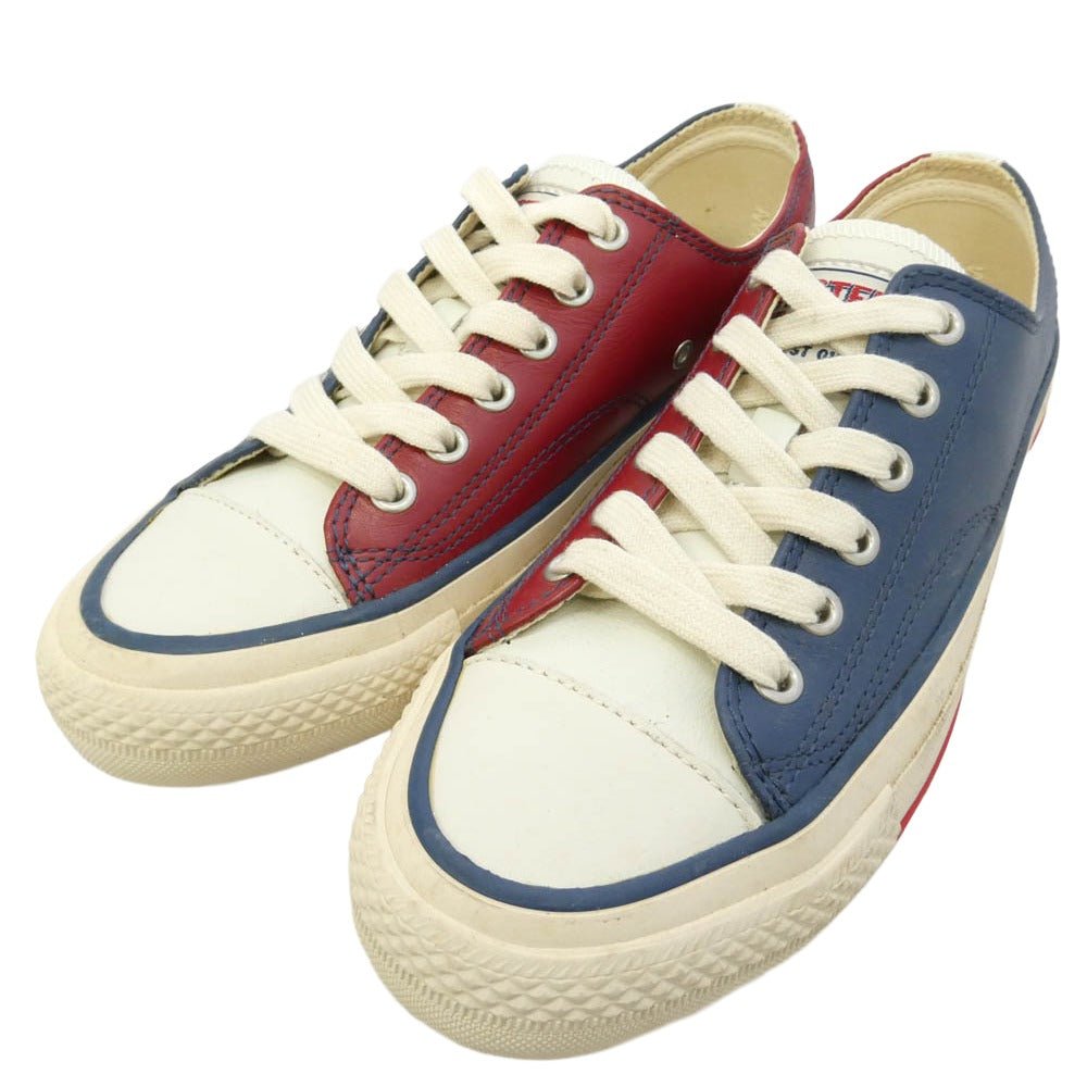 HYSTERIC GLAMOUR ヒステリックグラマー レザー ローカット スニーカー マルチカラー系 6【中古】
