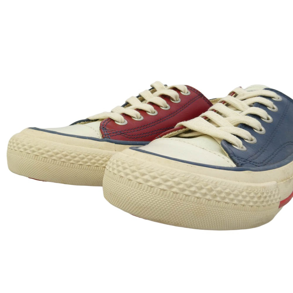 HYSTERIC GLAMOUR ヒステリックグラマー レザー ローカット スニーカー マルチカラー系 6【中古】