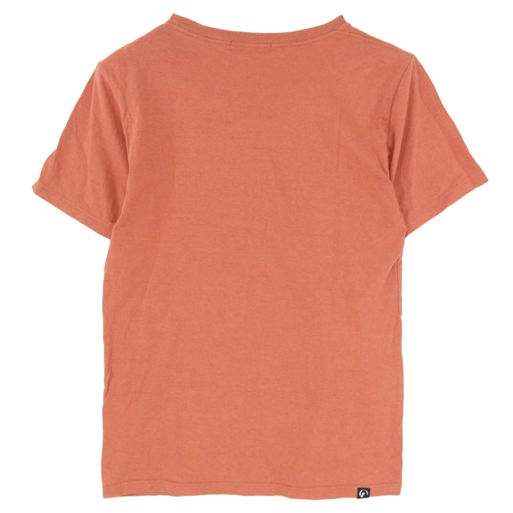 HYSTERIC GLAMOUR ヒステリックグラマー 13SS 0232CT08 ストロベリー モンスター フロントロゴプリント Tシャツ 半袖カットソー オレンジ系 S【中古】