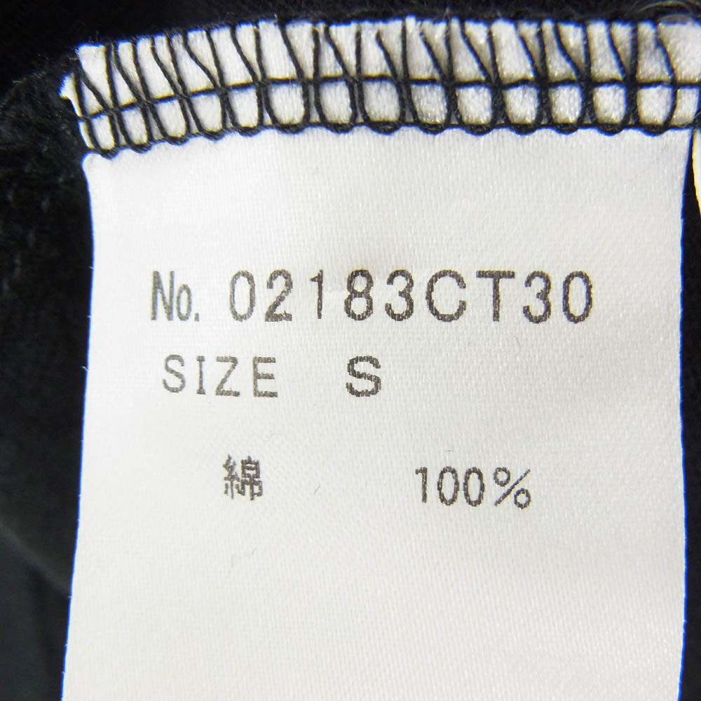 HYSTERIC GLAMOUR ヒステリックグラマー 18AW 02183CT30 Stie-lo DEATH SONG TSUYOSHI NOGUCHI 野口強 グラフィックプリント Tシャツ 半袖カットソー ブラック系 S【中古】