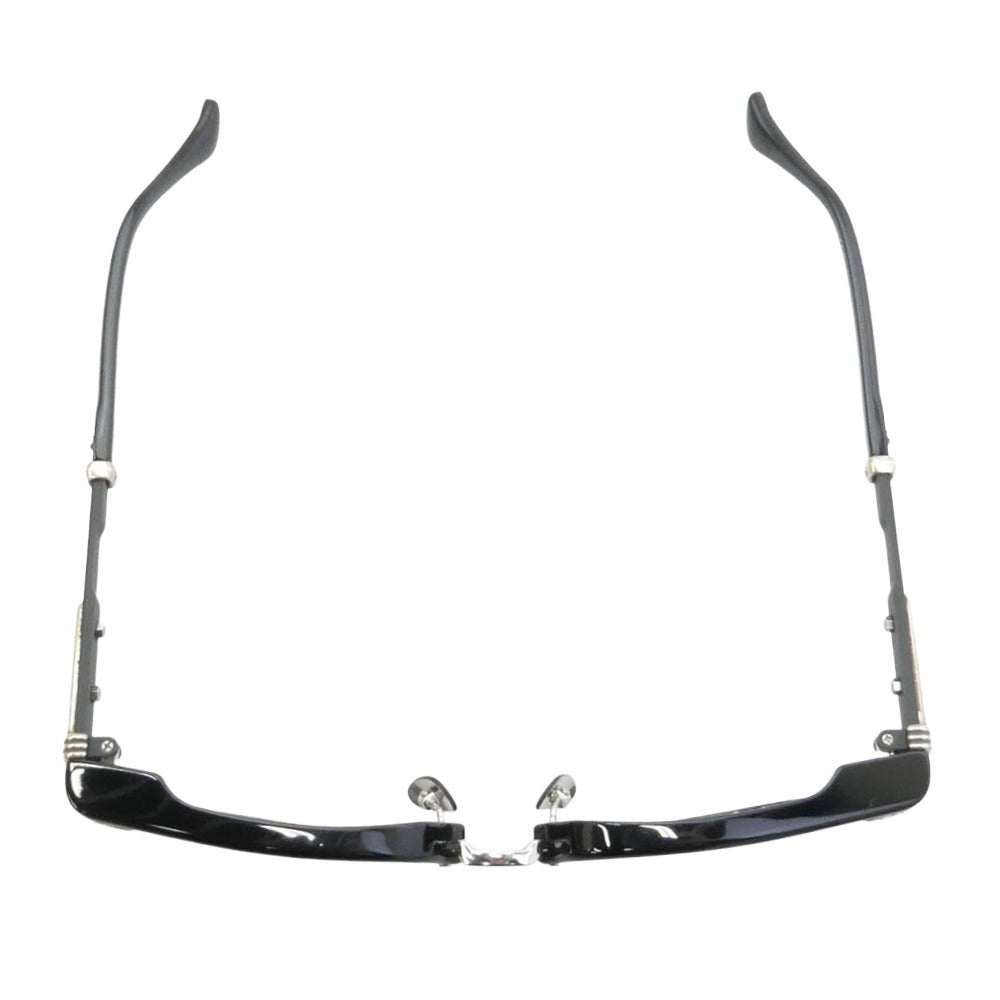 CHROME HEARTS クロムハーツ（原本無） 51□23-145 TITANASLUVR メタル テンプル 眼鏡 アイウェア フレーム：ブラック系、シルバー系、レンズ：クリア系 51□23-145【極上美品】【中古】