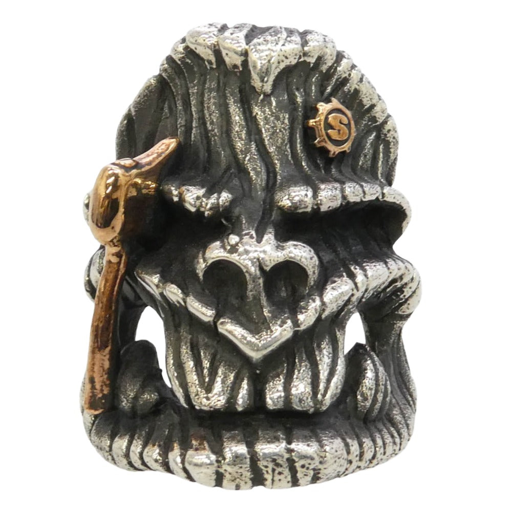 STARLIN GEAR スターリンギア ギャランティカード付属 HALLOWEEN HATCHETMAN 2022 ハロウィン ハチェットマン リング w/コパーアックス&Sギアロゴ シルバー系 ゴールド系 22号【中古】