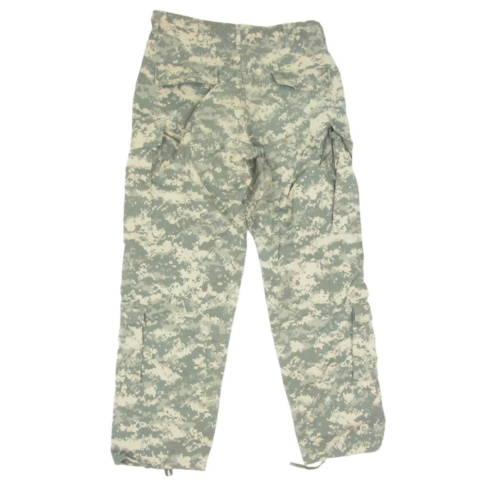 米軍 00s 米軍 迷彩 デジタルカモ ACUカモ ミリタリー パンツ カーキ系 M【中古】
