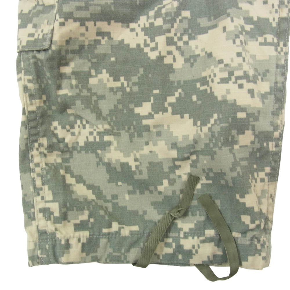 米軍 00s 米軍 迷彩 デジタルカモ ACUカモ ミリタリー パンツ カーキ系 M【中古】