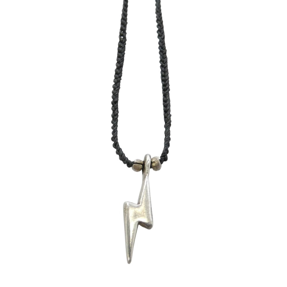 JILL PLATNER ジルプラットナー サンダー ネックレス シルバー系 ブラック系【中古】