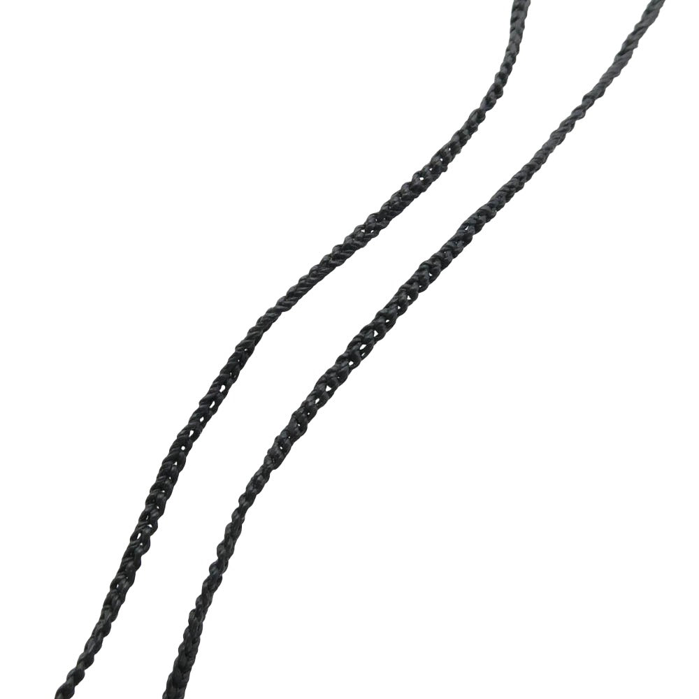 JILL PLATNER ジルプラットナー サンダー ネックレス シルバー系 ブラック系【中古】