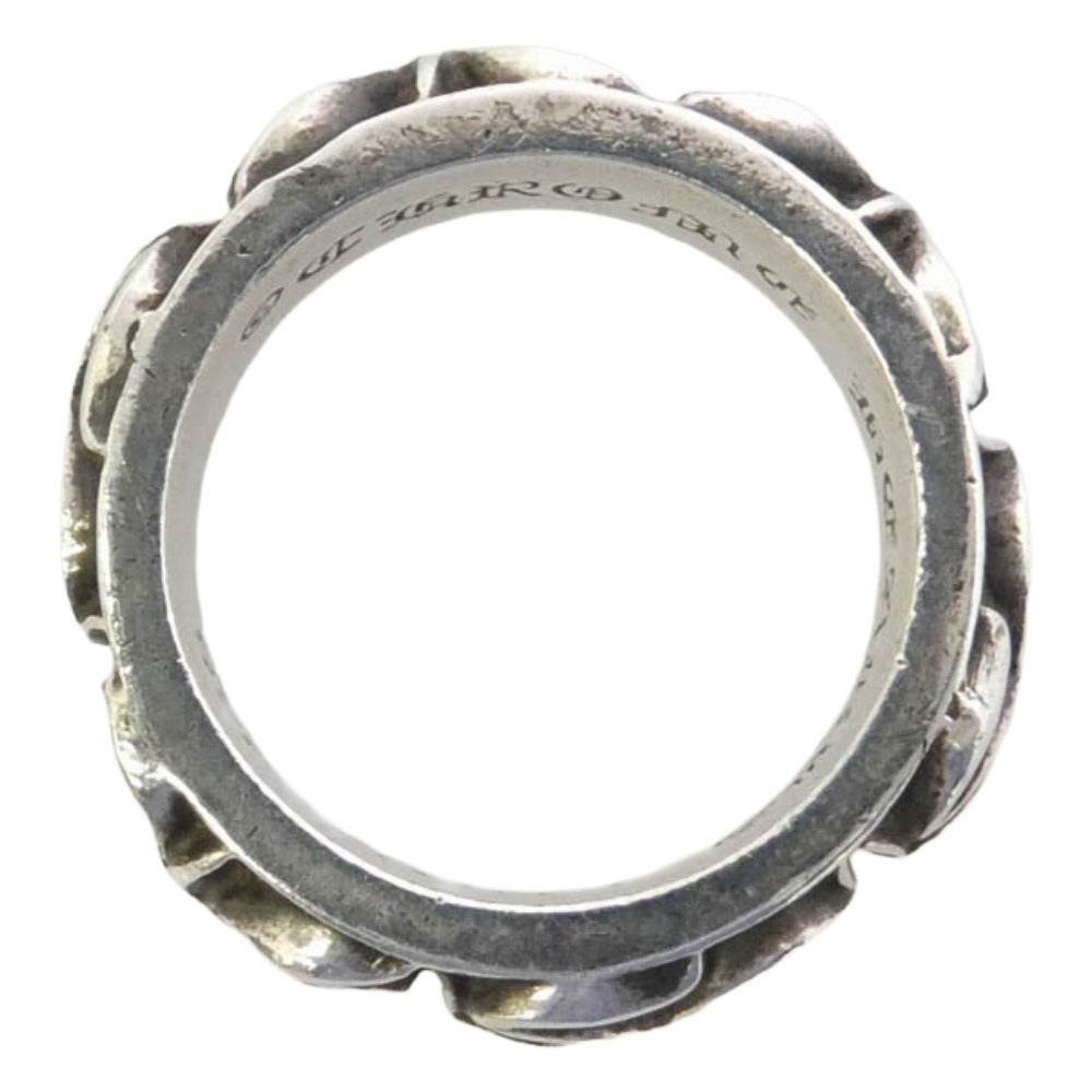 CHROME HEARTS クロムハーツ（原本無） ETRNITY VINE BAND エタニティ ヴァインバンド リング シルバー系 19号【中古】
