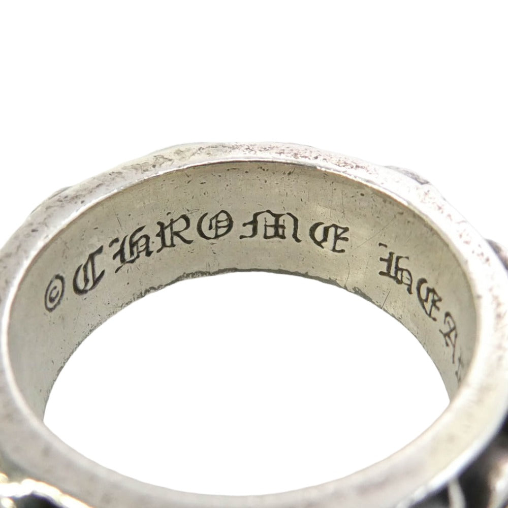 CHROME HEARTS クロムハーツ（原本無） ETRNITY VINE BAND エタニティ ヴァインバンド リング シルバー系 19号【中古】