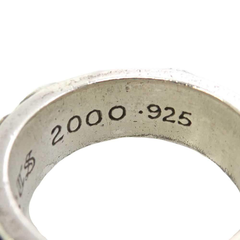 CHROME HEARTS クロムハーツ（原本無） ETRNITY VINE BAND エタニティ ヴァインバンド リング シルバー系 19号【中古】